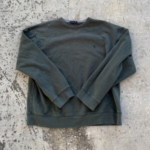 Nautica Men's Olive Crewneck Sweater